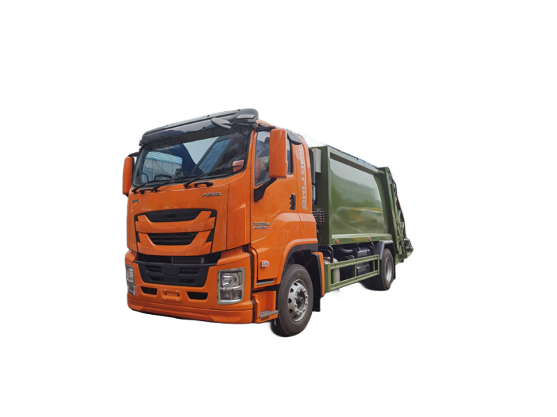 ISUZU compactor garbage truck
