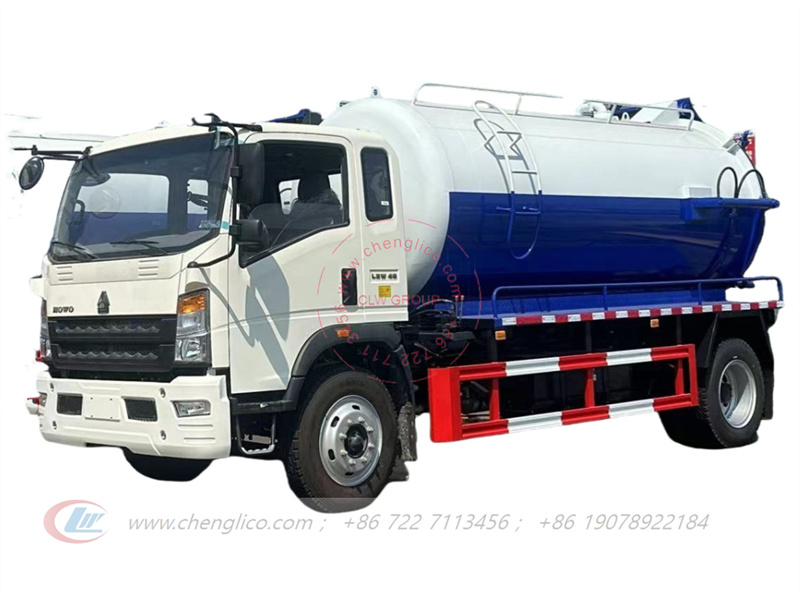 2024 HOWO 4×2 Sewage Sunction Truck