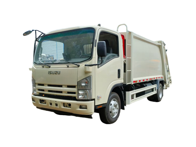 Isuzu 4×2 8000 Liters Compressed Garbage Truck