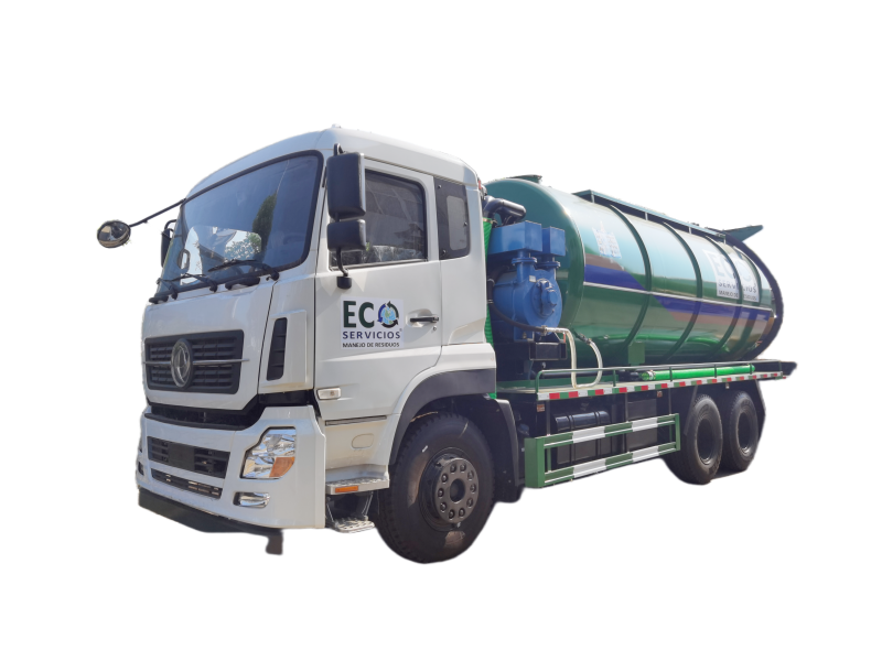 Dongfeng 6×4 22000 Liters Sewer Cleaning & Vacuum Suction Truck