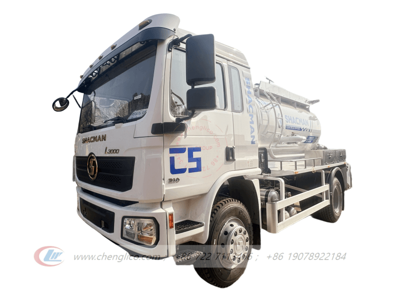 SHACMAN 4×2 Sewage Suction and Flushing Truck