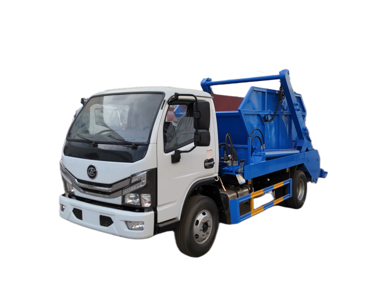 swing arm garbage truck