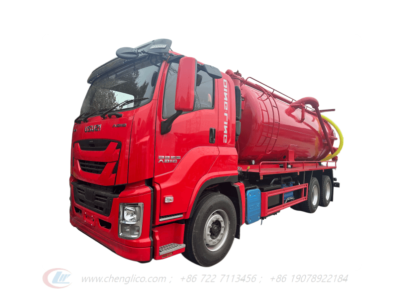 ISUZU GlGA 6×4 20,000 Liters Sewage Suction Truck