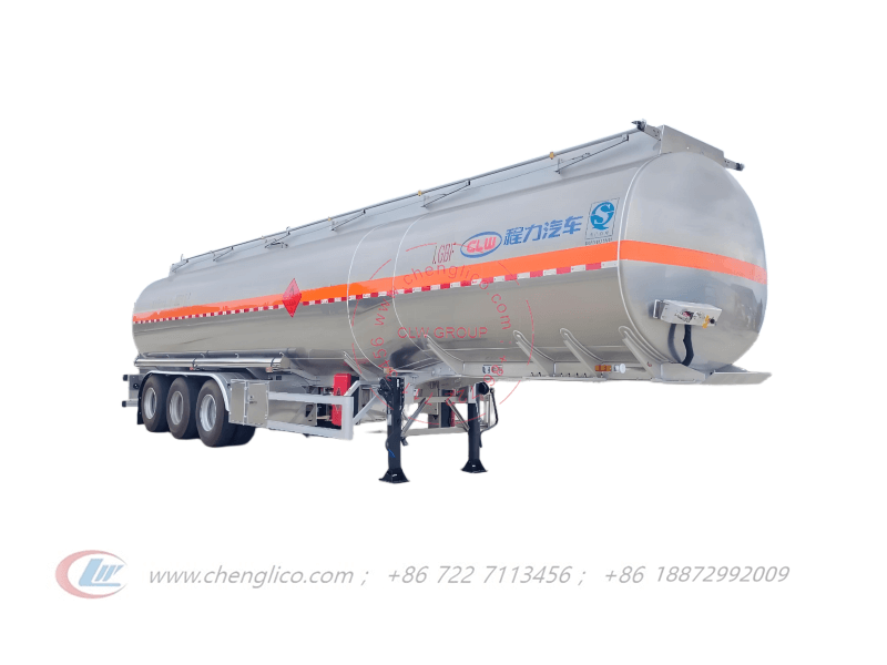 Aluminum Alloy Fuel Tank Semi-Trailer