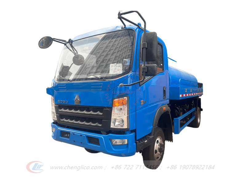 HOWO 5cbm Fecal Suction Truck