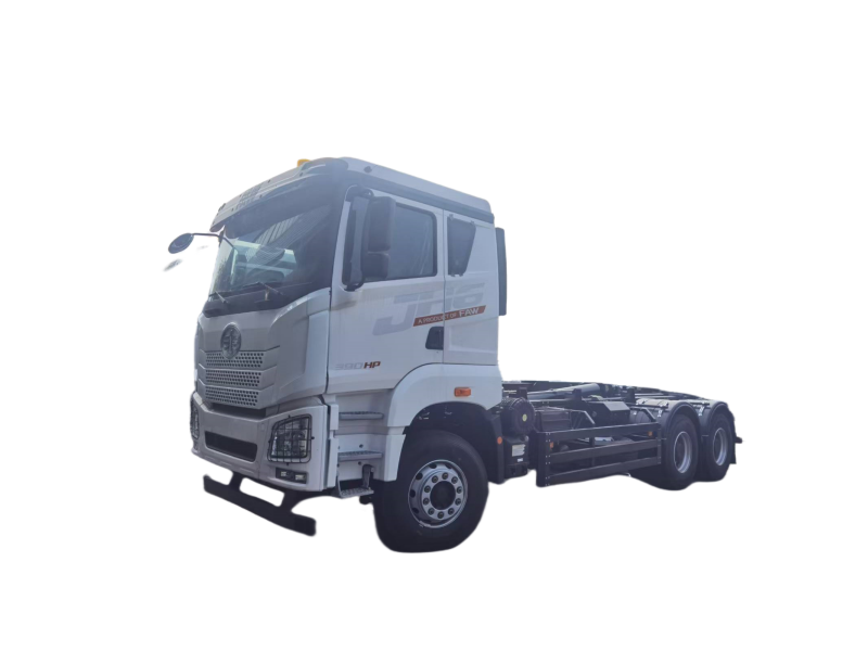 FAW J6 6×4 Hook Arm Garbage Truck