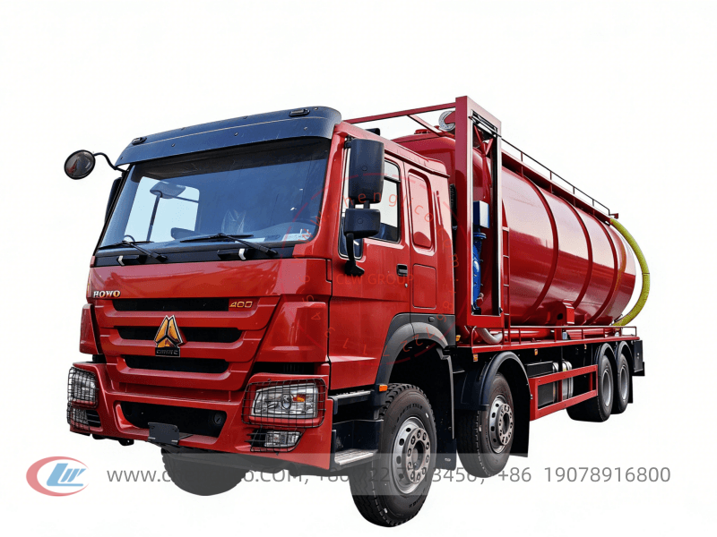 HOWO 8×4 Sewage Suction Truck