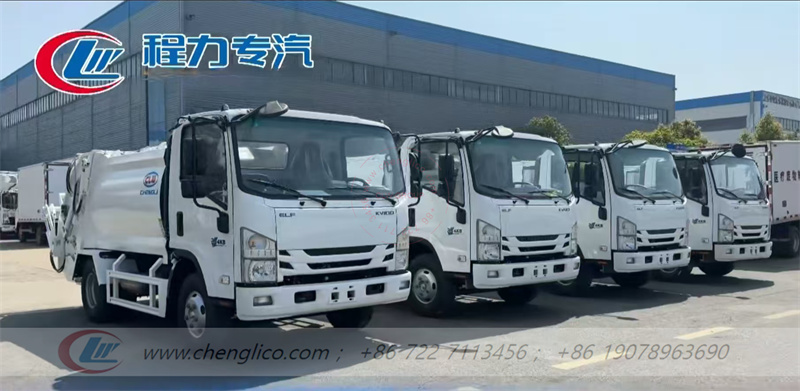 ISUZU 6CBM Compactor Garbage Truck