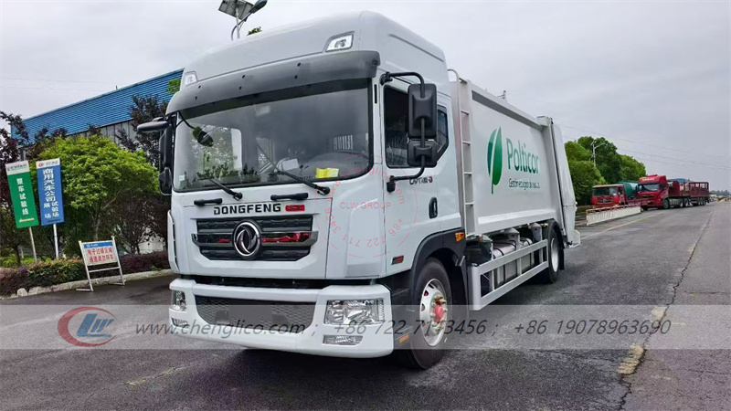 Dongfeng 15cbm compactor garbage truck (1)