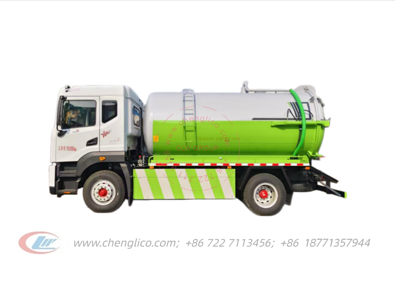 Dongfeng D9 Vacuum Suction Tank Truck