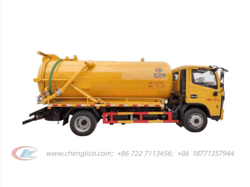 Dongfeng Dolica 8500L Sewage Suction Truck