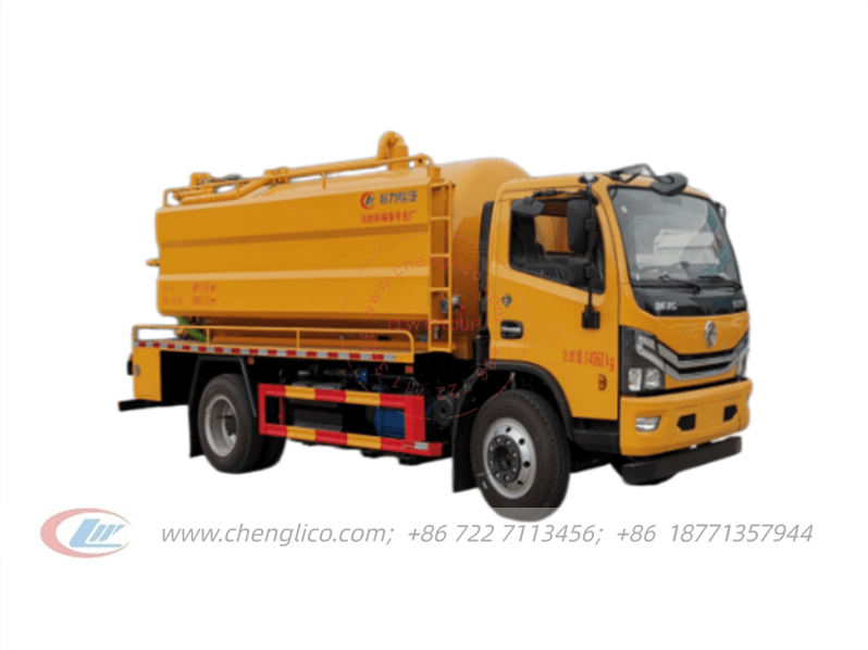 Dongfeng Dolica 12500L Jetting & Sewage Suction Truck
