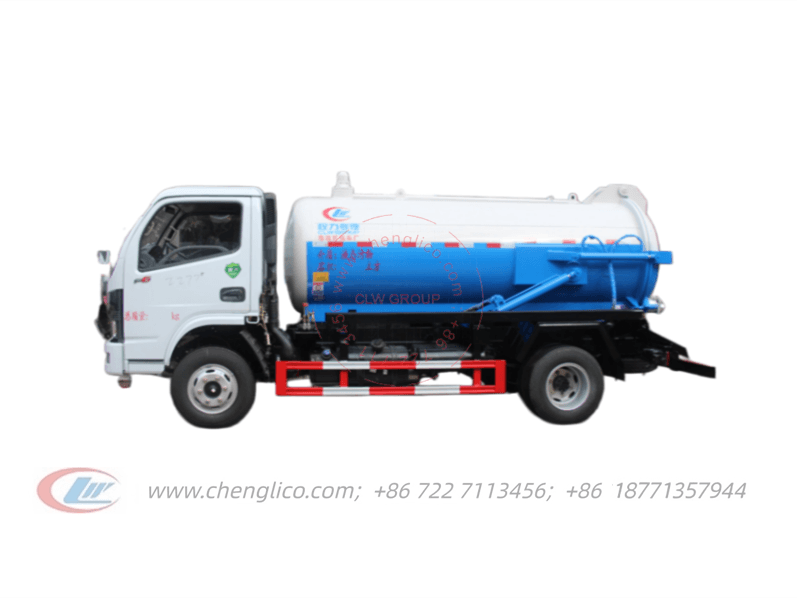 Dongfeng Furika 4.2CBM Vacuum Suction Truck